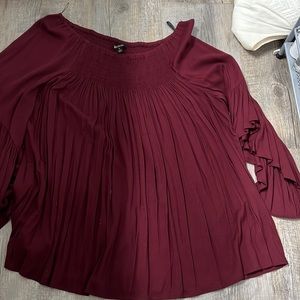 Maroon Blouse
